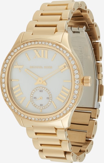 MICHAEL Michael Kors Analoog horloge 'SAGE' in de kleur Goud / Wit, Productweergave