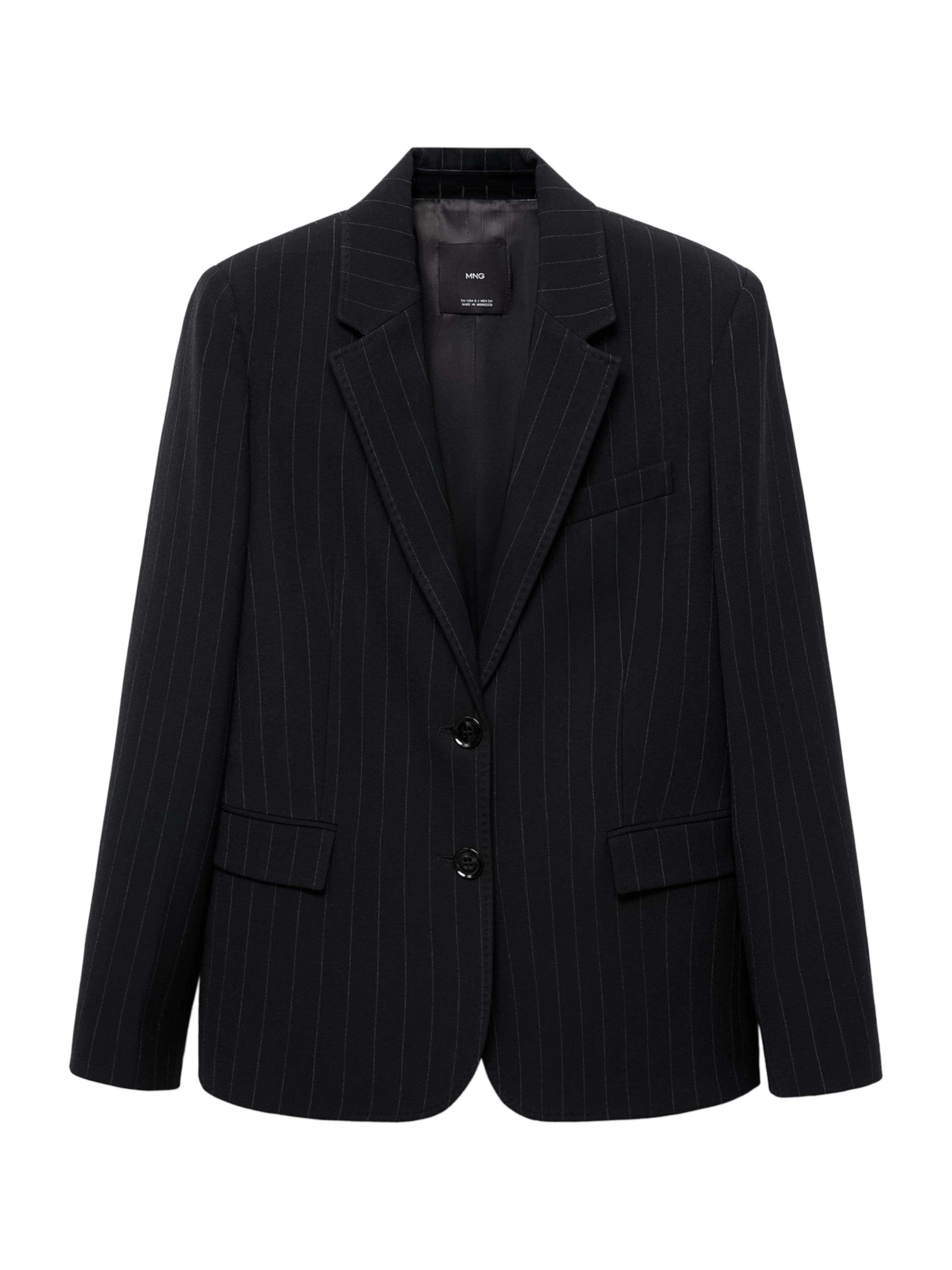 MANGO Blazer 'Bergen' in Blue: front