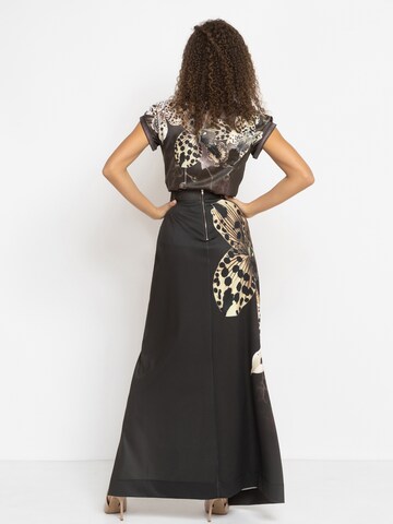 JIORO Rok 'LEO ORCHID' in Zwart