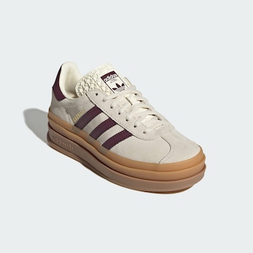 Baskets 'Gazelle Bold' ADIDAS ORIGINALS en beige