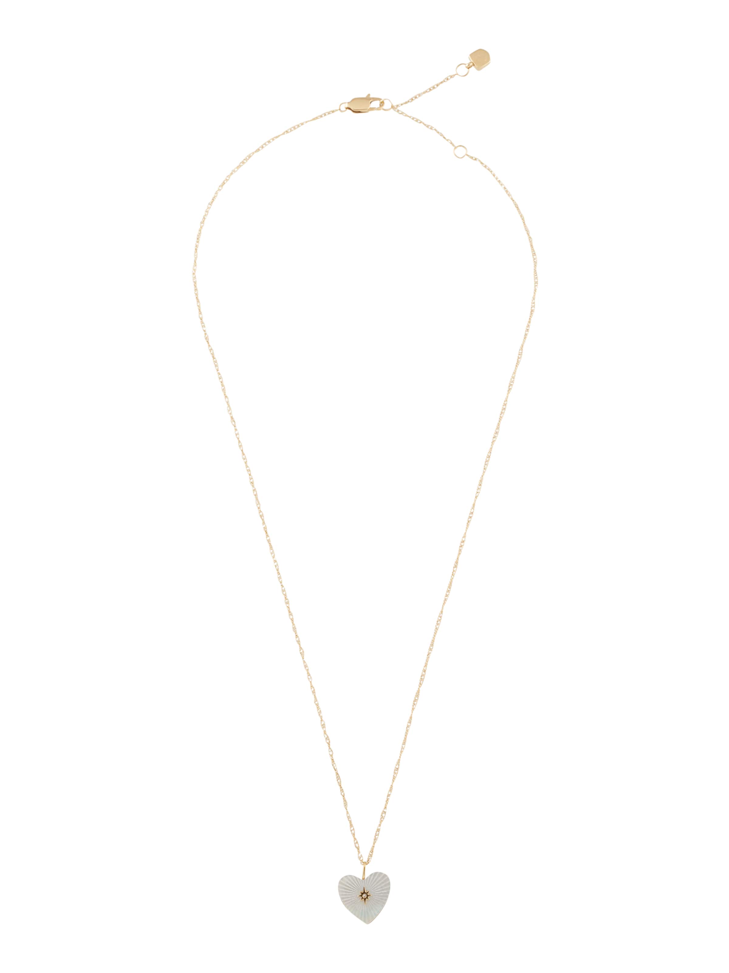 FOSSIL Kette in Gold: Vorderseite