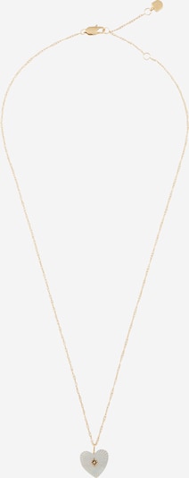 FOSSIL Kæde i guld / transparent / perlehvid, Produktvisning