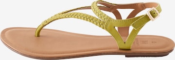 Next Босоножки через палец 'Forever Comfort®' в Зеленый: спереди