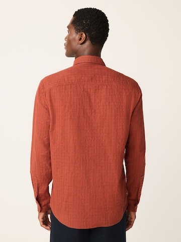 Next Средняя посадка Рубашка в Коричневый