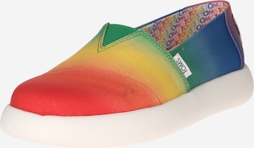 Chaussure basse 'ALPARGATA MALLOW' TOMS en mélange de couleurs : devant