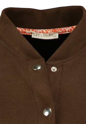 Key Largo Sweatjacka 'Kaleela' i brun