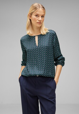 STREET ONE Blouse in Green: front