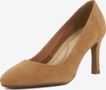 Escarpins 'ADELE' Dune LONDON en beige : devant