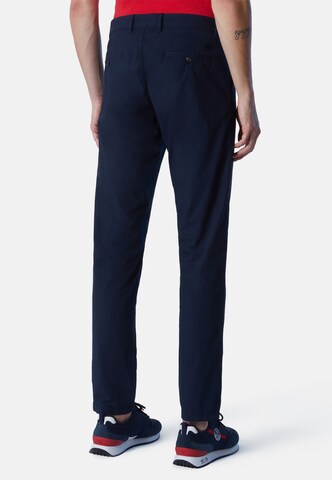 Coupe slim Pantalon chino North Sails en bleu