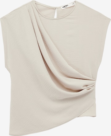 Koton Bluse in Beige: Vorderseite