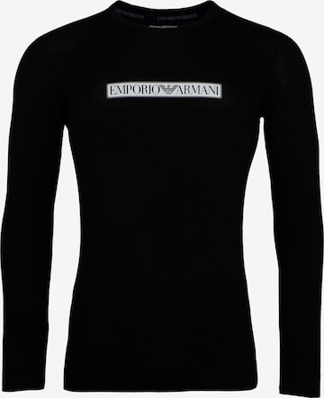 T-Shirt Emporio Armani en noir : devant