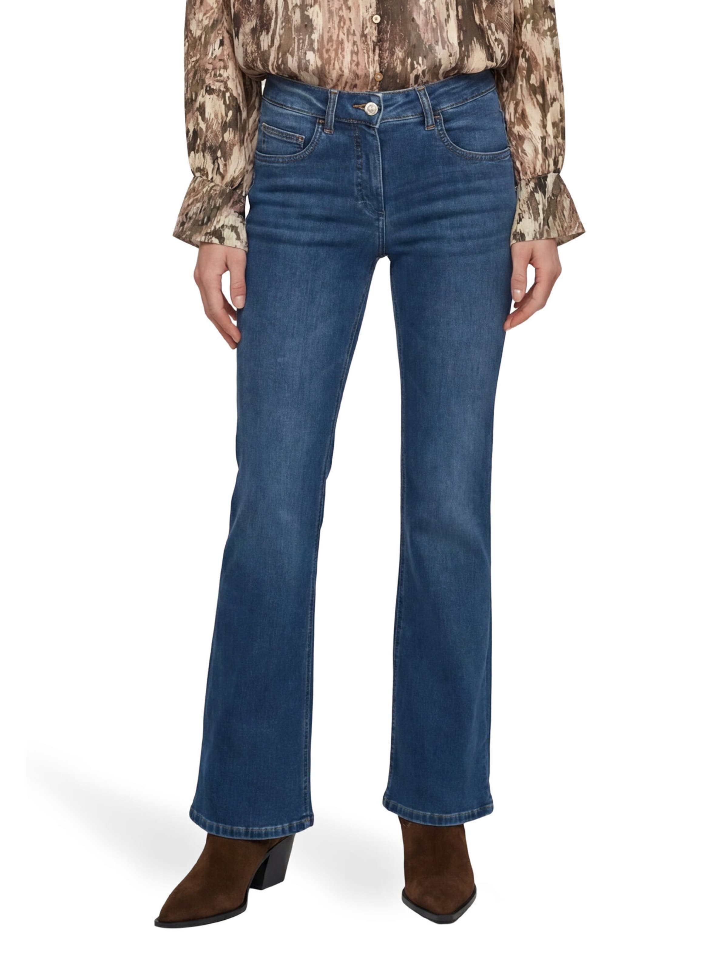 Betty Barclay Flared Jeans in Blau: Vorderseite