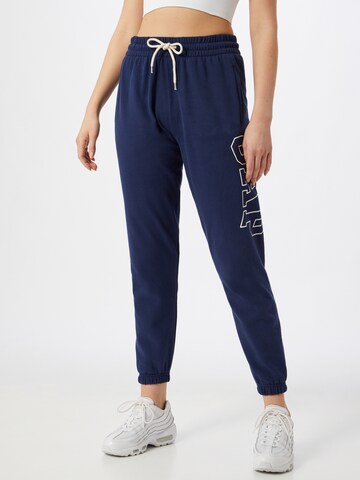 Effilé Pantalon GAP en bleu : devant