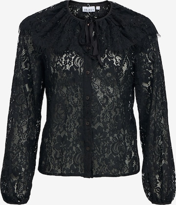 OBJECT - Blusa 'OBJLaney' en negro: frente