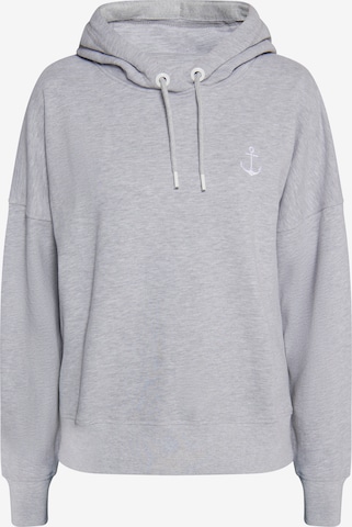 DreiMaster Maritim Sweatshirt in Grau: predná strana