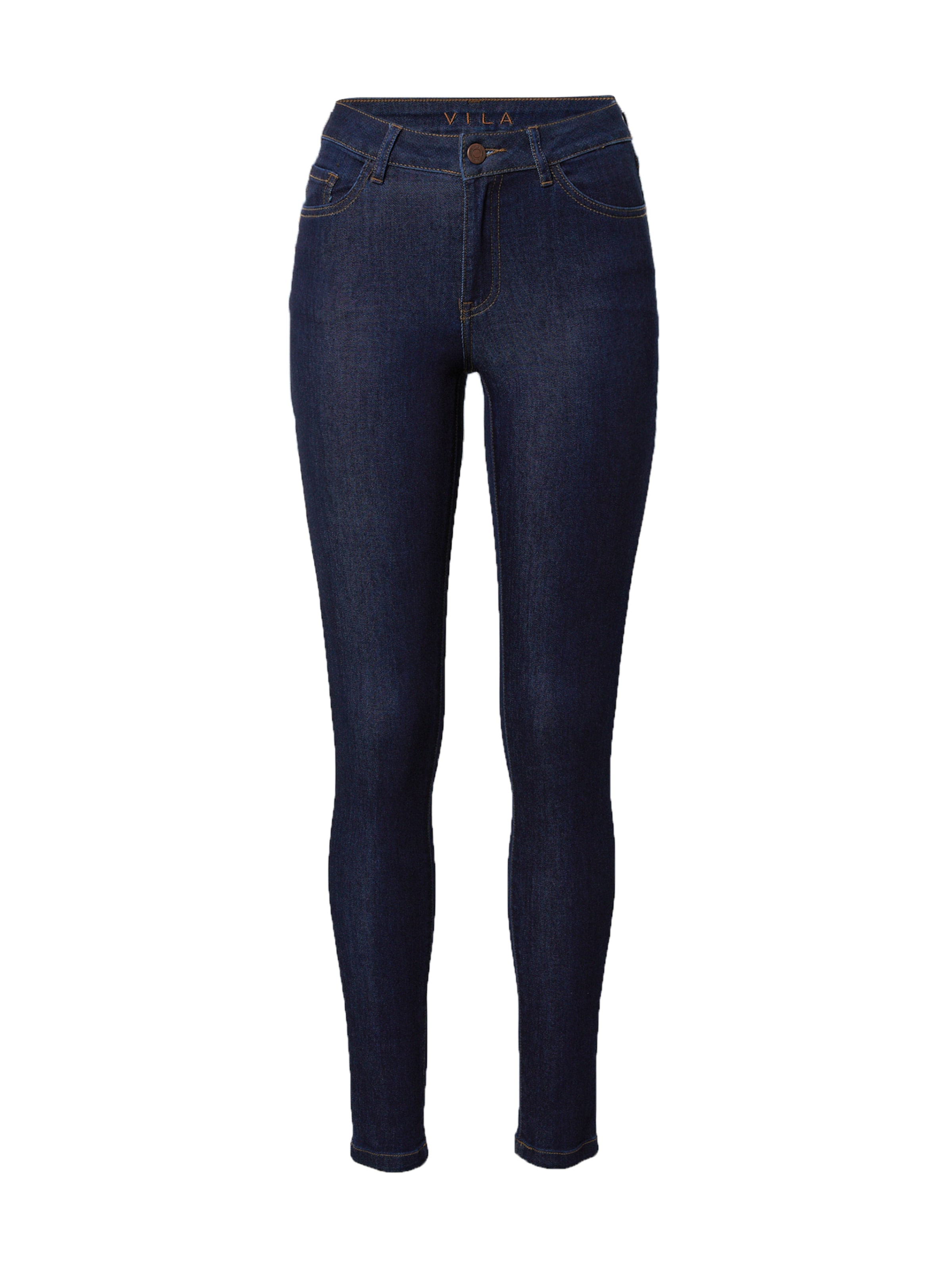 VILA Skinny Jeans in Blue: front