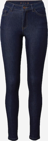 VILA Skinny Jeans in Blauw: voorkant