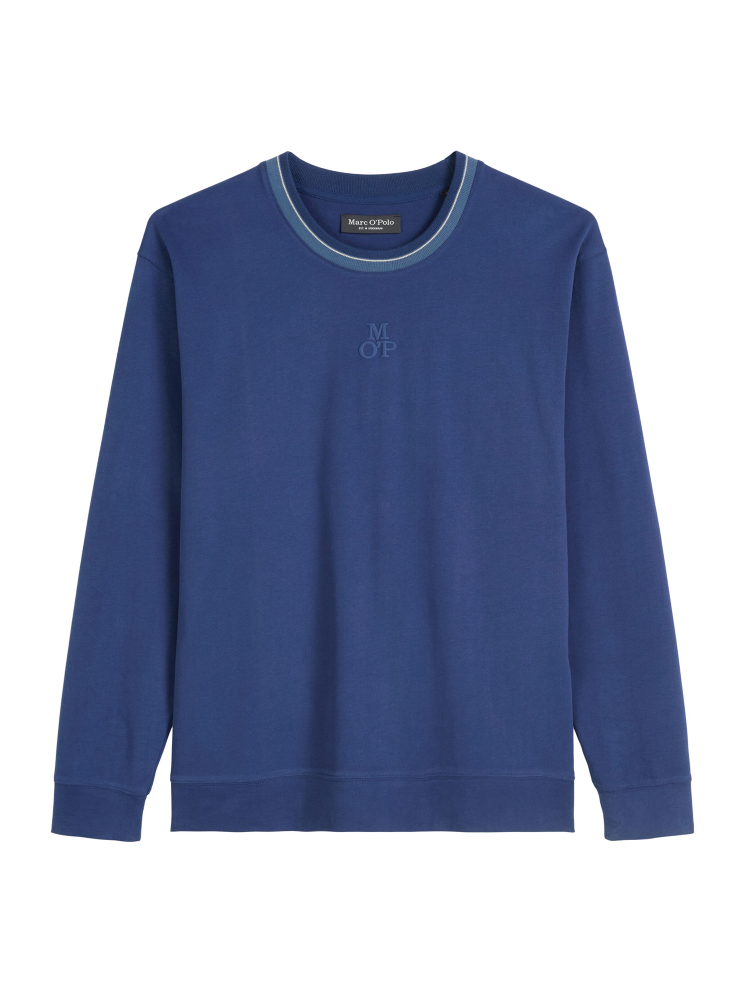 Marc O'Polo Shirt ' Heavy Jersey ' in Blue: front