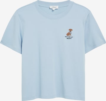 s.Oliver T-Shirt in Blau: Vorderseite