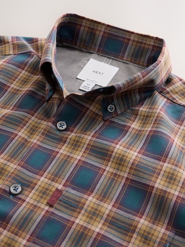 Next - Ajuste regular Camisa en azul