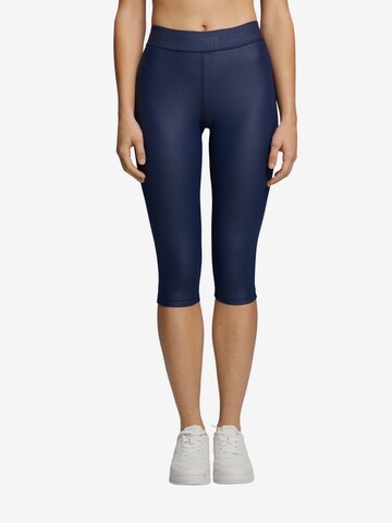 ESPRIT Skinny Workout Pants in Blue: front