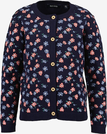 BLUE SEVEN Neuletakki värissä sininen: etupuoli