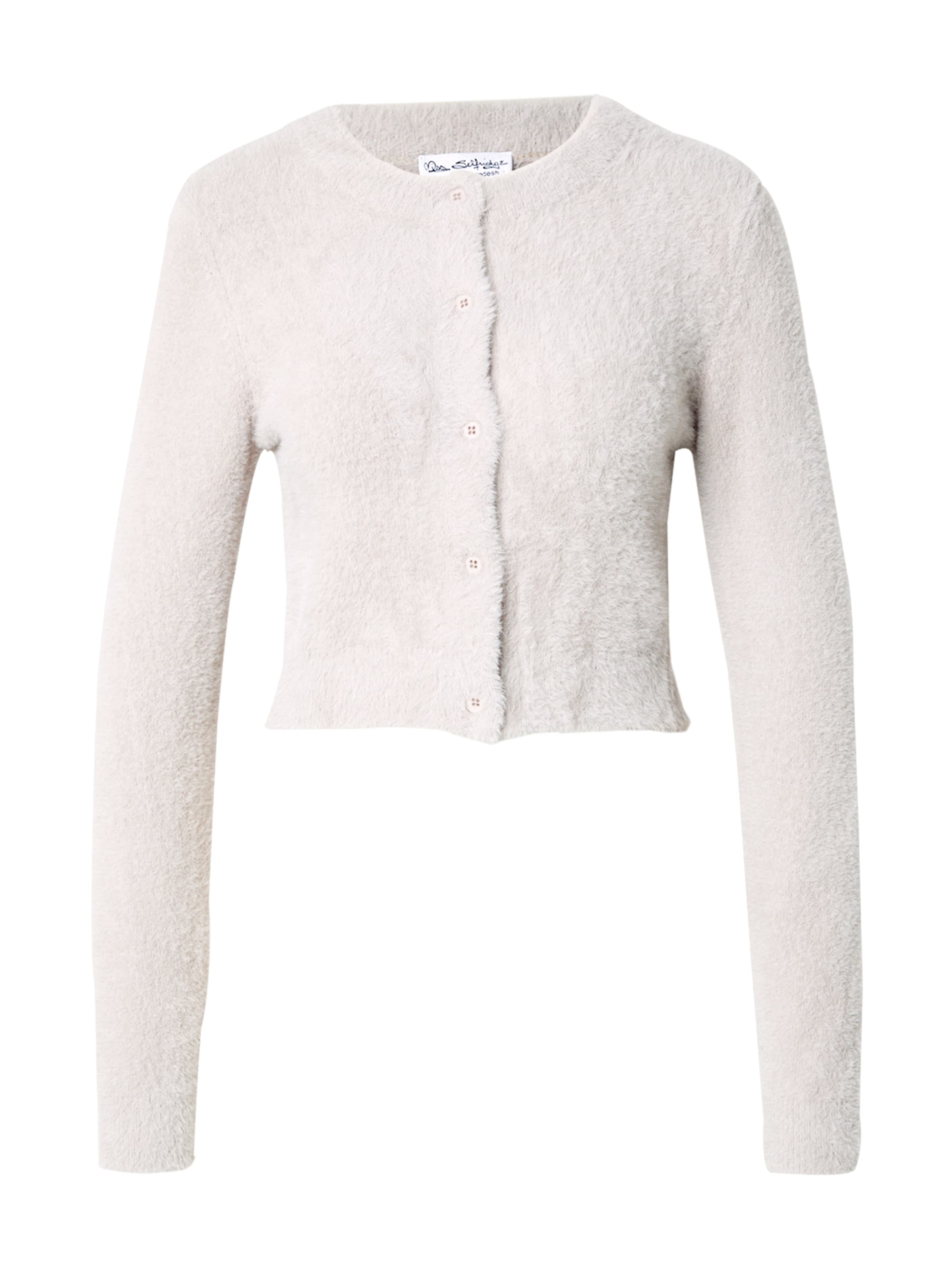 Miss Selfridge Strickjacke in Beige: Vorderseite