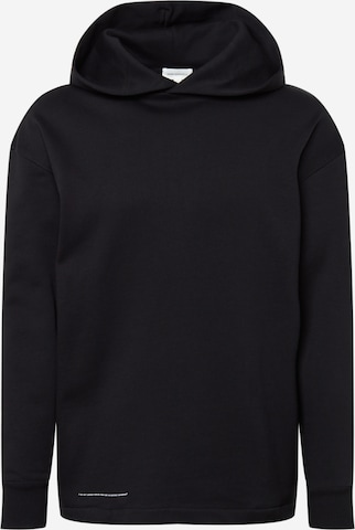 ARMEDANGELS Sweatshirt 'ANDY' i svart: framsida