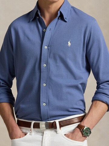 Polo Ralph Lauren Regular Fit Hemd in Blau