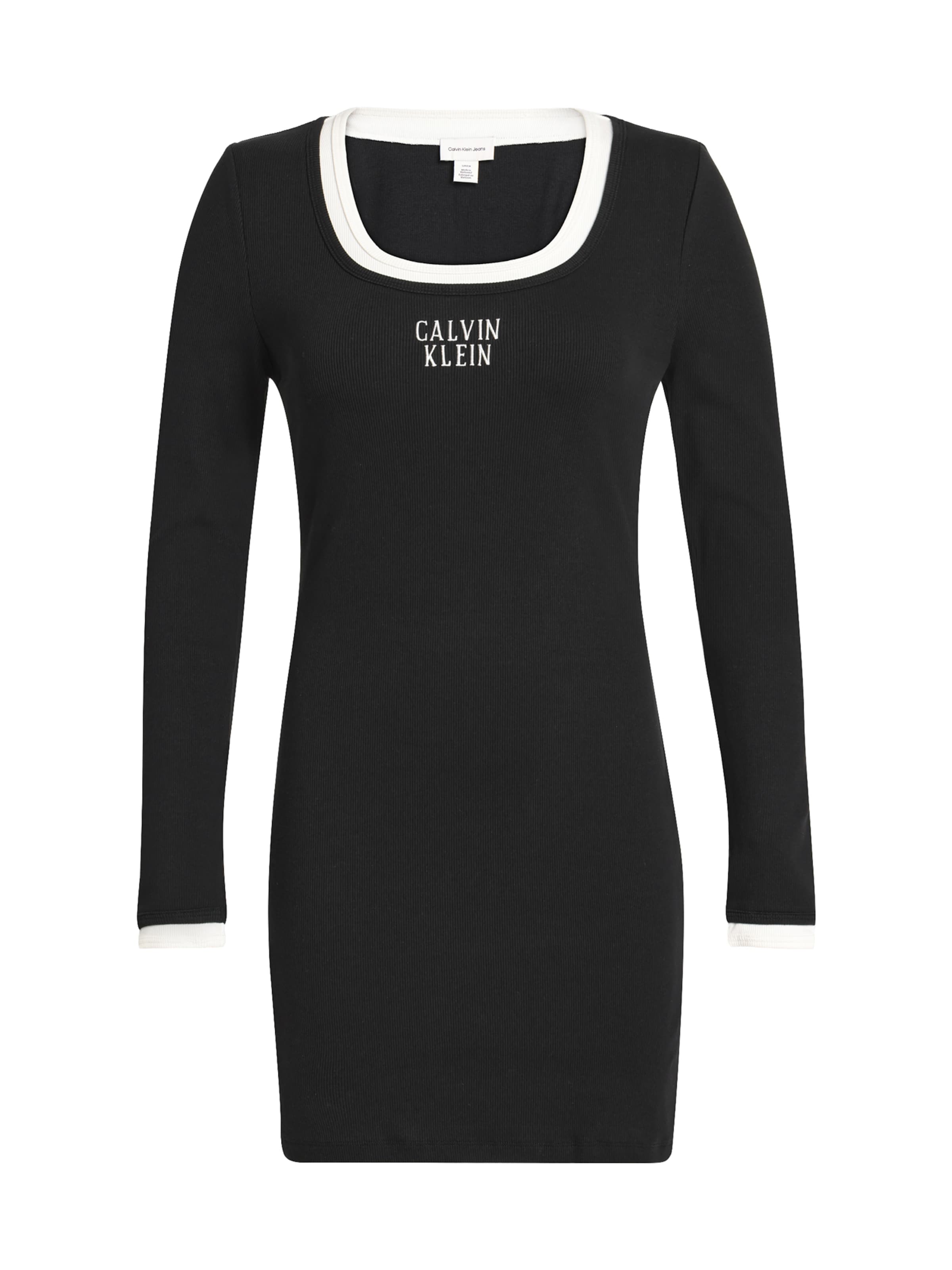 Calvin Klein Jeans Платье в Черный: спереди
