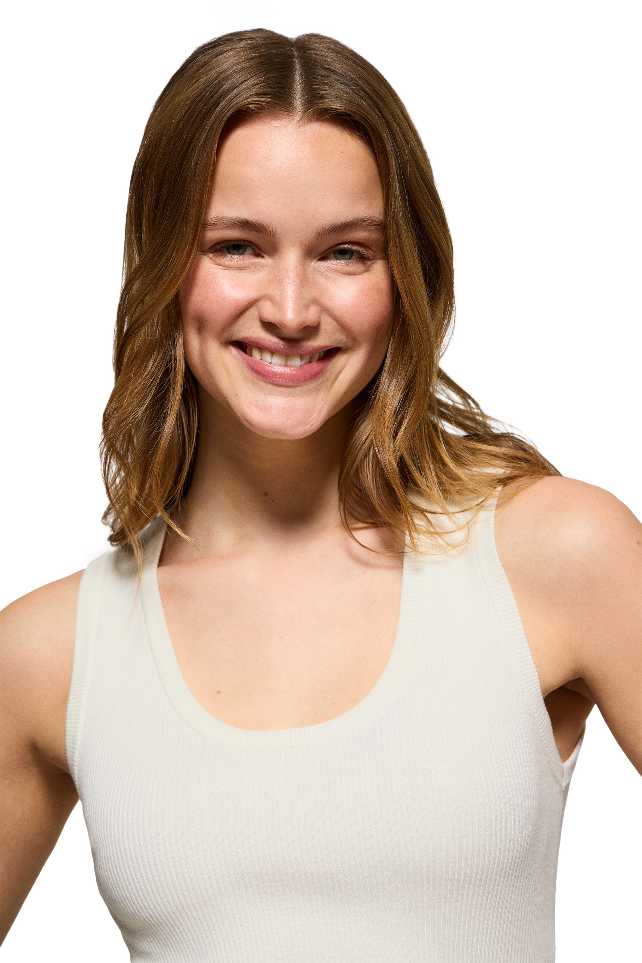 Polo Club Top in Beige