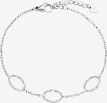 Cala Rose Armband 'TRIELLE' in Silber: Vorderseite