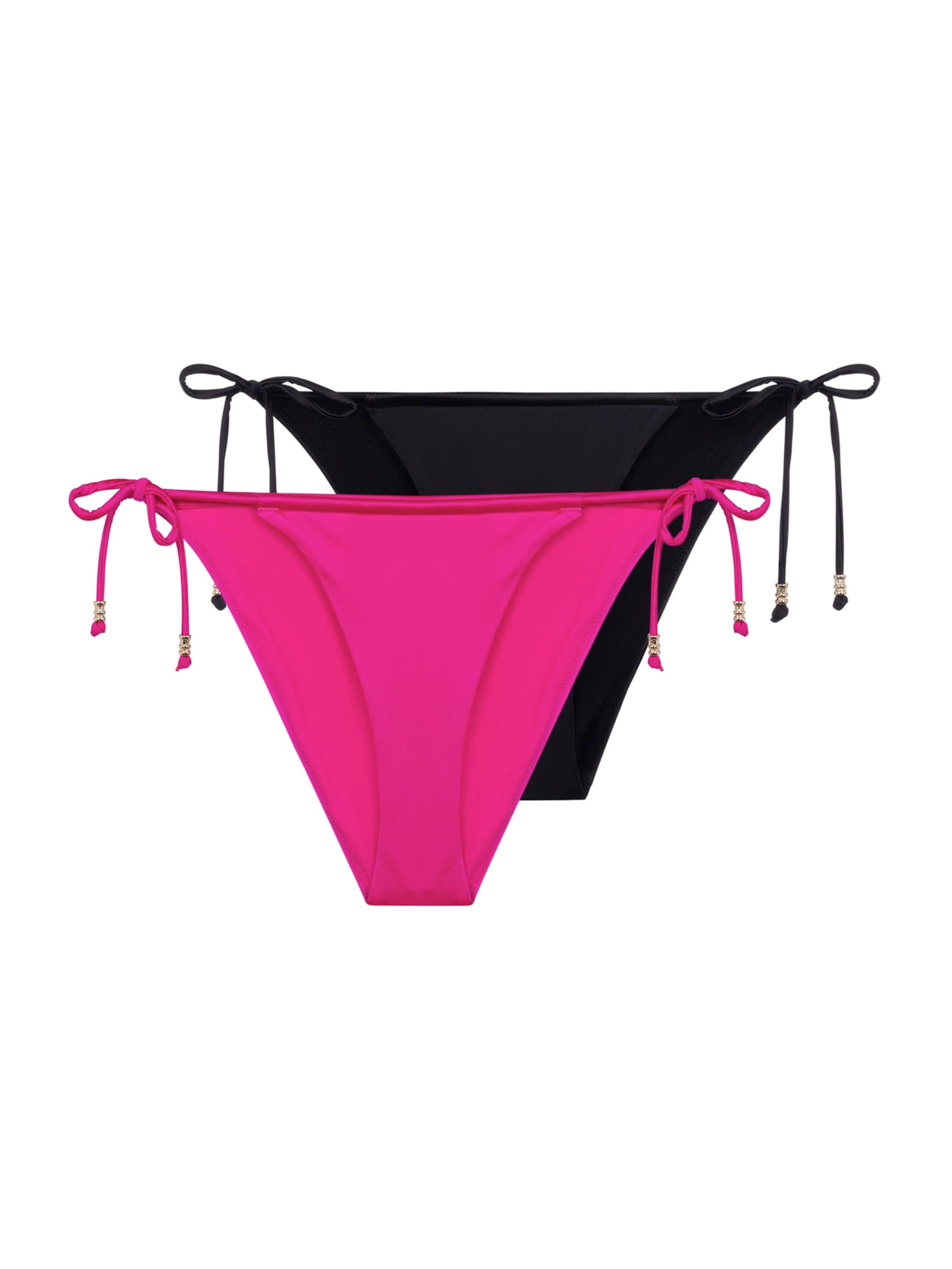 Slip costum de baie de la Dorina pe roz: față