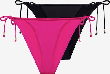 Slip costum de baie de la Dorina pe roz: față