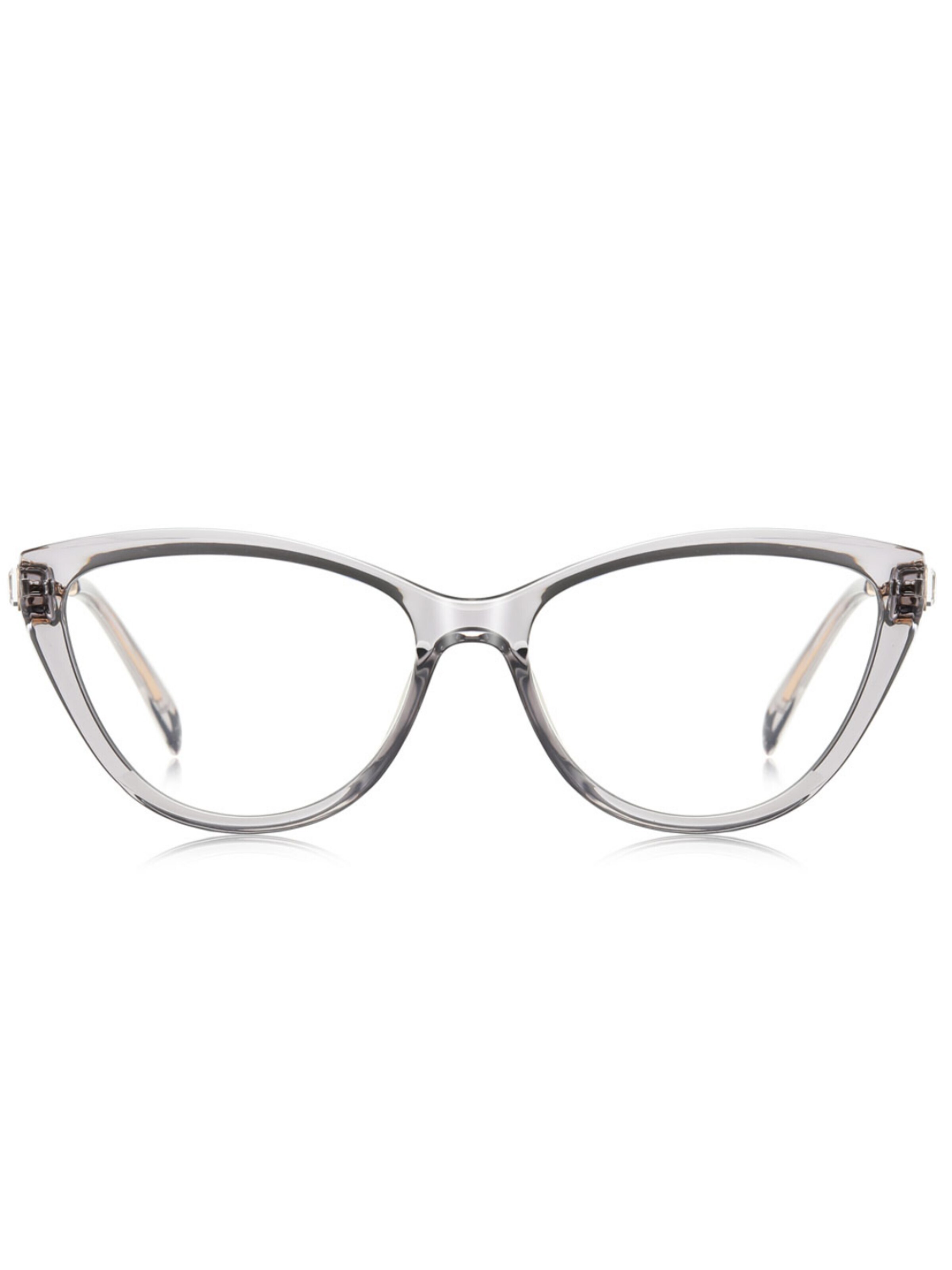 Lunettes de soleil 'Damen Cat-eye Blaulichthemmende Brillen Für Frauen Overhunk' VEYREY en gris