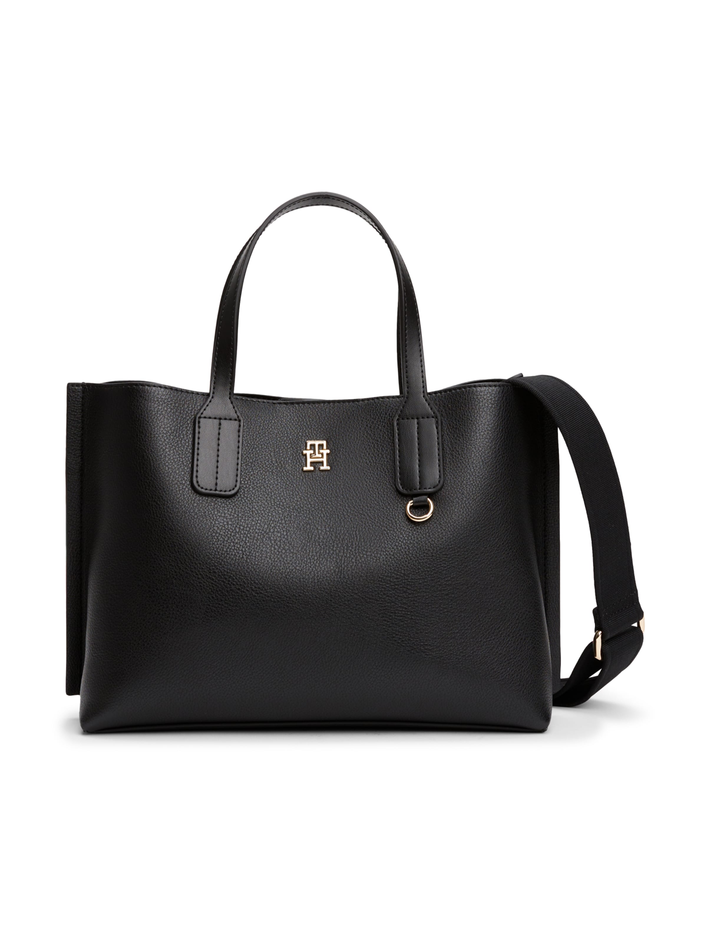 TOMMY HILFIGER Handbag 'DISTINCT' in Black: front