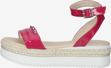 Nero Giardini Sandalen met riem in Roze