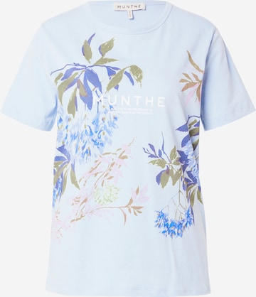 mėlyna Munthe Marškinėliai 'SILLY': priekis