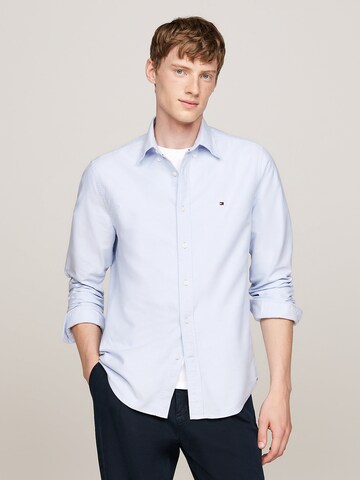 Regular fit Camicia 'HERITAGE' di TOMMY HILFIGER in blu: frontale