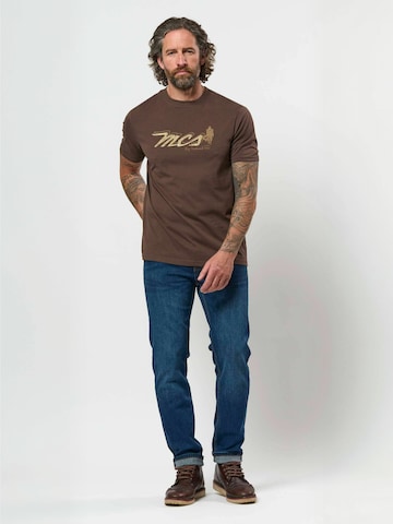 MCS Regular Fit Skjorte ' MCJason ' i brun