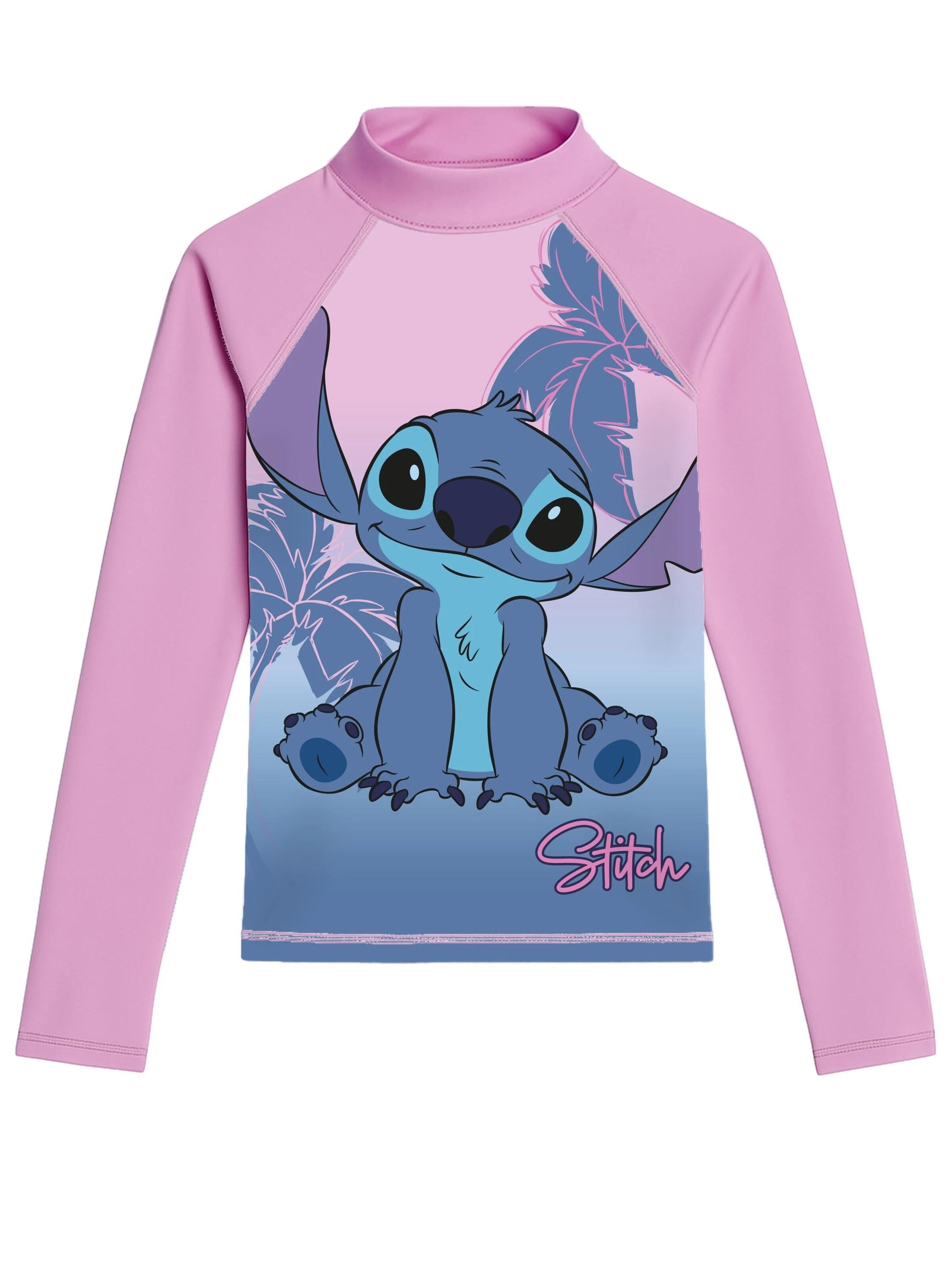 Disney Lilo & Stitch Sports swimwear 'UV-Schutz 30' in Pink: front