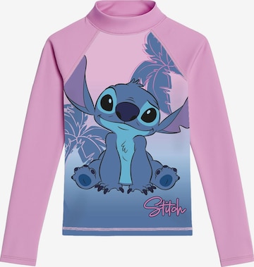 Disney Lilo & Stitch Sportbademode 'UV-Schutz 30' in Pink: Vorderseite