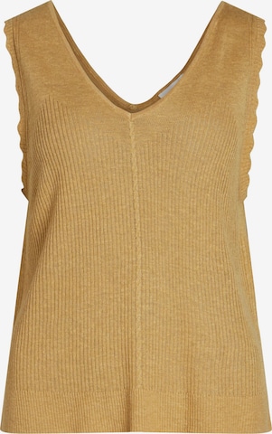 OBJECT Knitted Top 'Ruth' in Yellow: front