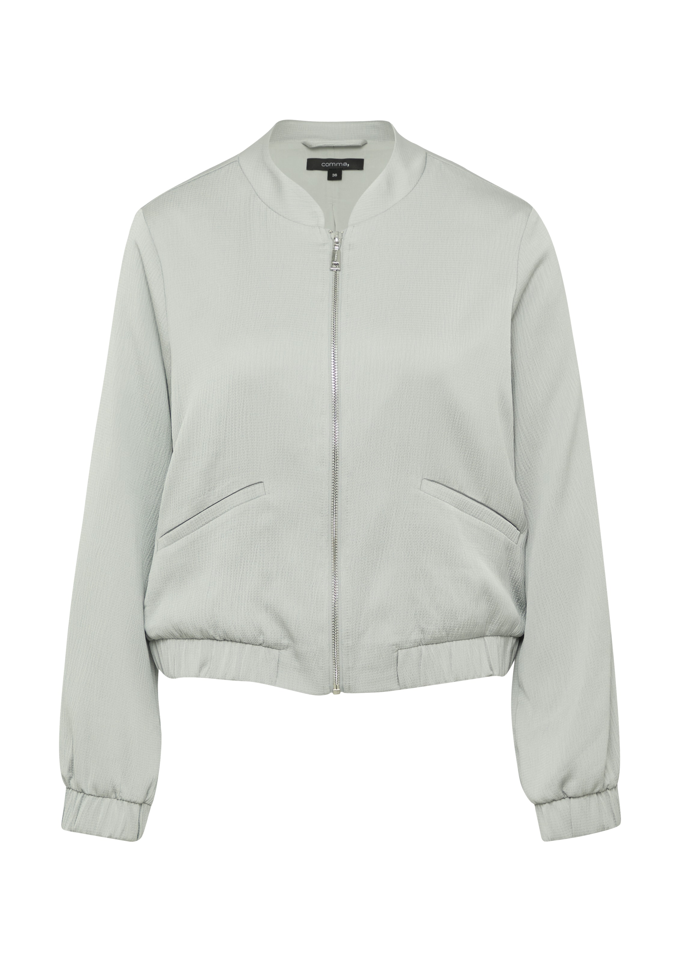 COMMA Tussenjas in Zilver: voorkant