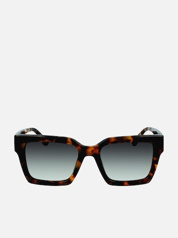 Karl Lagerfeld Zonnebril in Bruin