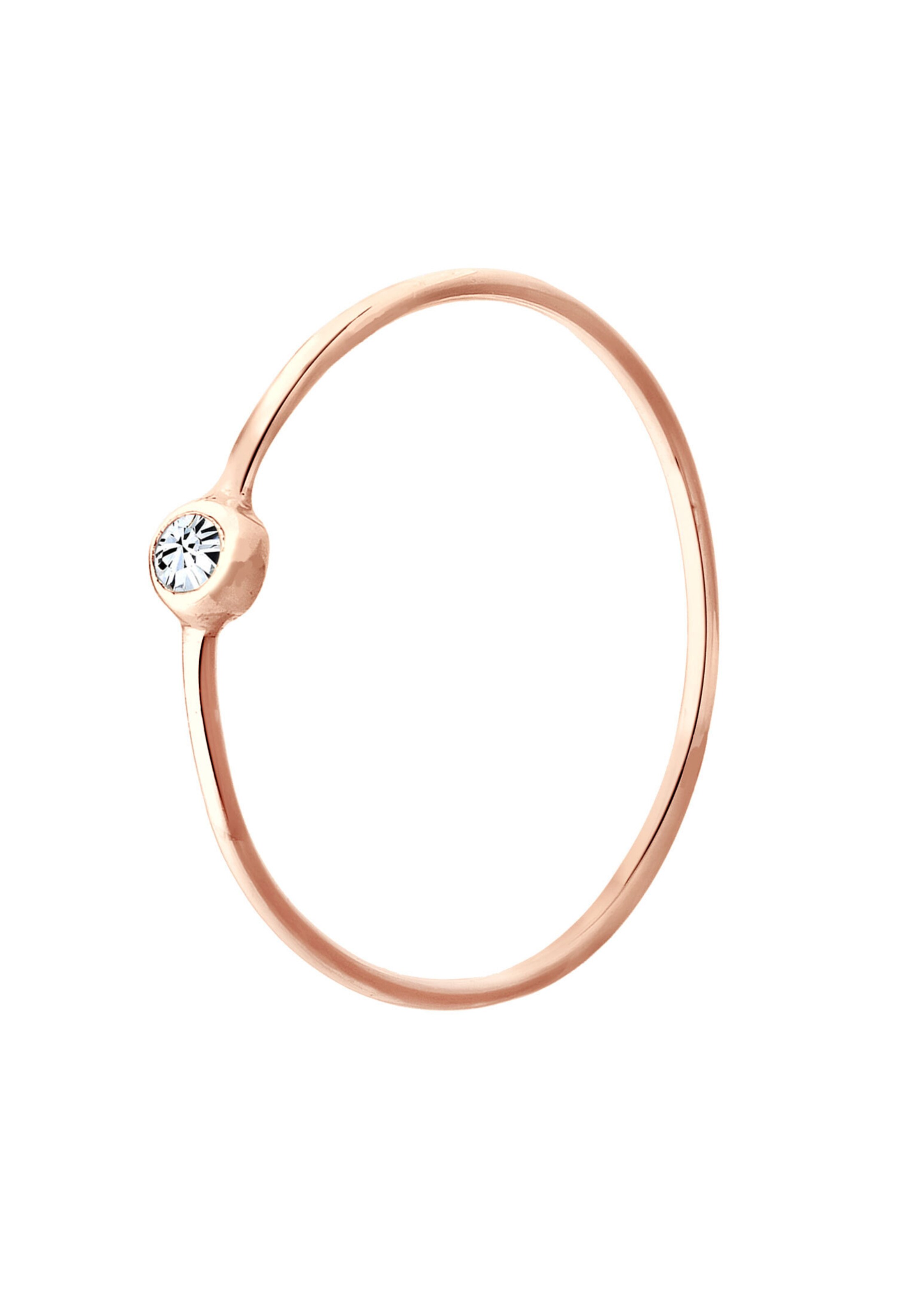 ELLI Ring 'Solitär' in Gold