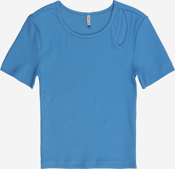 ONLY GIRLS - Camiseta 'KOGNESSA' en azul: frente