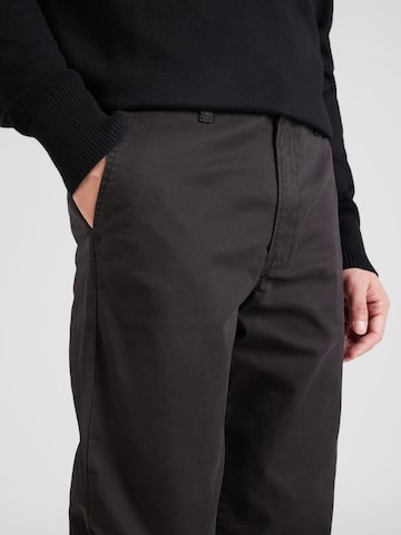 Lee Normální Chino kalhoty – černá