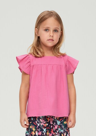 s.Oliver Blouse in Roze: voorkant