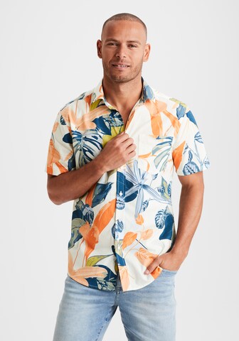BEACH TIME Regular fit Button Up Shirt in Mixed colors: front